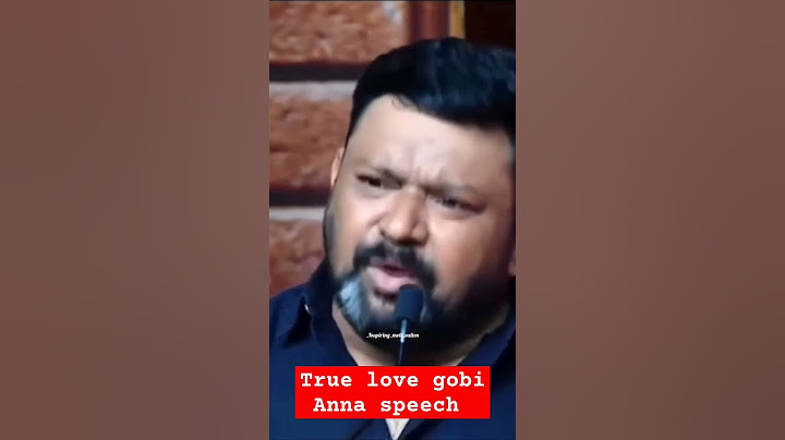 true love ❤️ Gobi Anna speech| #truelove #inspiration #inspirationalquotes #vijaytv #gobinath