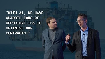 How Maersk uses AI for negotiation - Martin Rand & Lucas Rulff at Procurement & Supply Chain Live