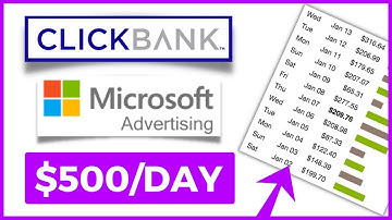 Make $500 Daily Using Microsoft Bing Ads And Clickbank Products No Website Required!