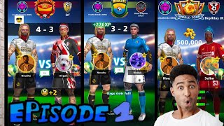 Football strike ™ Episode-1🔥🤯⚡💥 Agrassive Game Play | Tier1 to Tier6 | KING 👑 screenshot 1