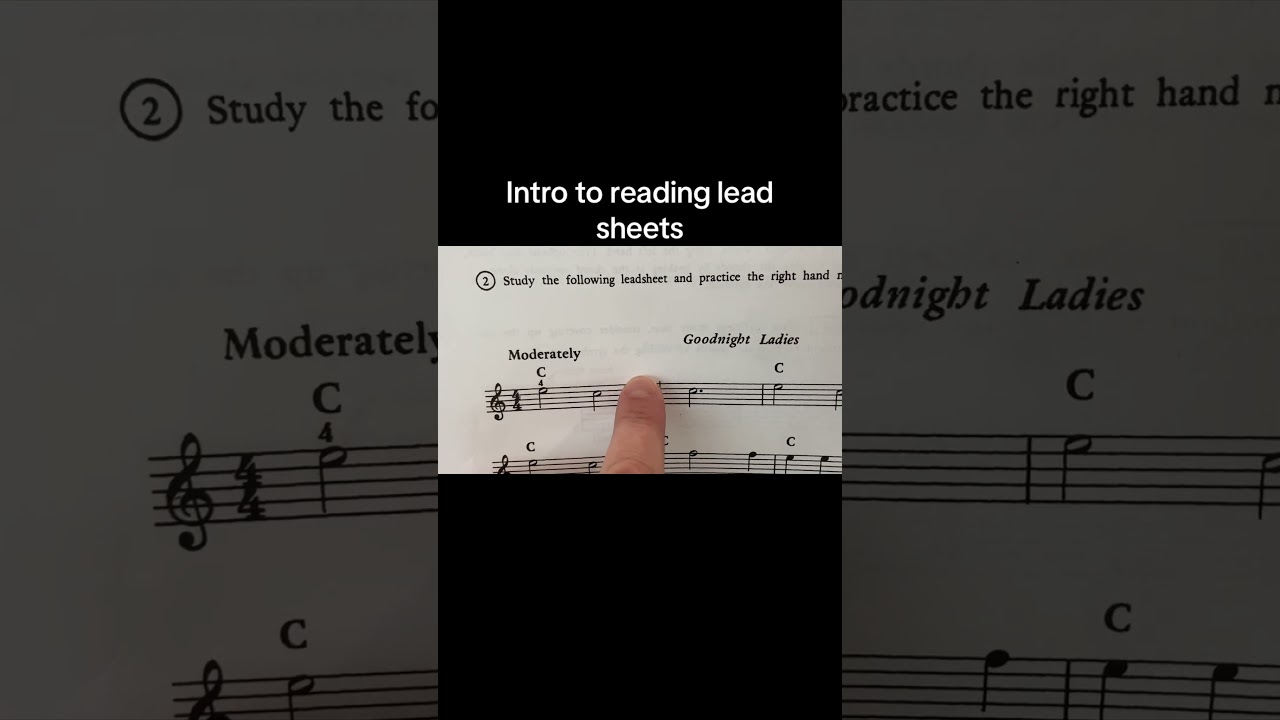 A brief introduction to reading chord symbols for charts.