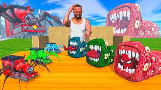 Train Eater Vs Choo Choo Charles & Franklin - INDIAN BIKE DRIVING 3D screenshot 1