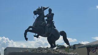 Ron DeSantis unveils Andrew Jackson statue in Jackson County