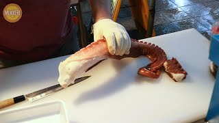 Gyeongju, Korea │ Parboiled Octopus │ Muneo-sukhoe │ Korean Street Food