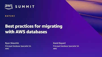 AWS Summit SF 2022 - Best practices for migrating with AWS databases (DAT203)