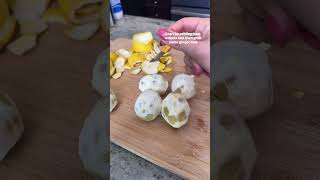 How to make lemon and ginger shots recipe shorts