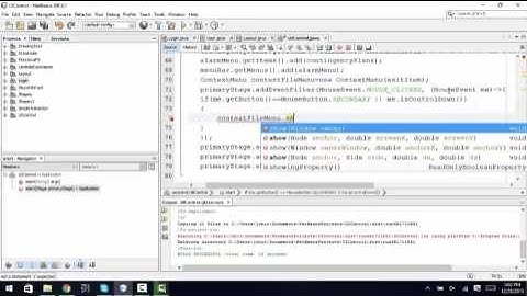 JavaFX Tutorial 26  UI Control Menus Part 3