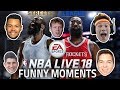 THE HOUSE PLAYS NBA LIVE 18 FUNNY MOMENTS!