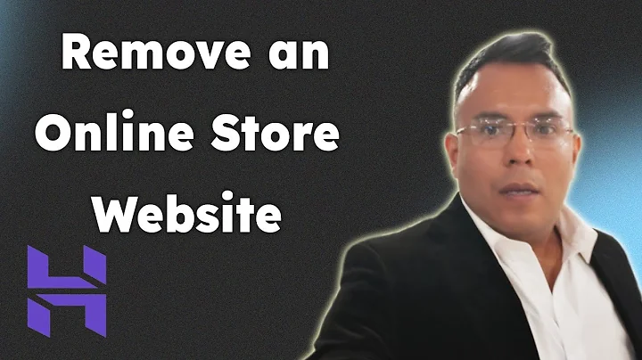 How to Remove an Online Store in Hostinger Website Builder 2025