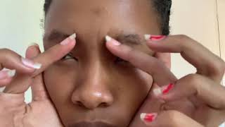 Scratching Eyebrows