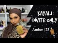 KAYALI INVITE ONLY | AMBER 23 | SEXY AMBER | GOURMAND | Fragrance collection 2021