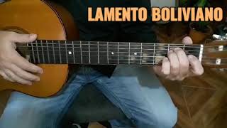 Cómo tocar / LAMENTO BOLIVIANO 🎤 Enanitos Verdes [ TUTORIAL GUITARRA #21]