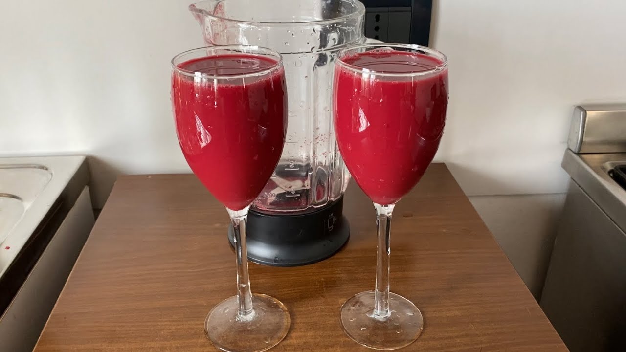 Come fare Succo di barbabietola/ con zenzero  e altri fruiti