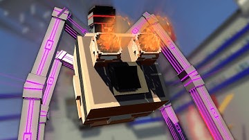 HELLO SPIDERTRON 7000! - Best Workshop Levels - Clone Drone In The Danger Zone Gameplay