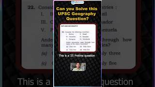 🌍 Andes Mountains Trick for UPSC | Countries Explained Fast 🚀 | Shabbir Sir