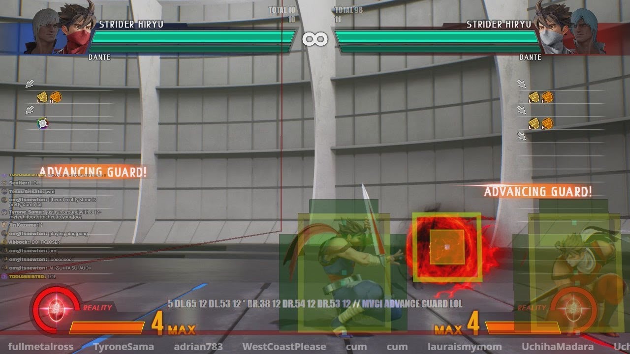 MVCI REALITY STONE HIT BOX FRAME DATA LOL ADVANCE GUARD REFLECT - YouTube