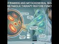 Nicotinamide and Mitochondrial Rescue: Can Metabolic Therapy Restore Function?
