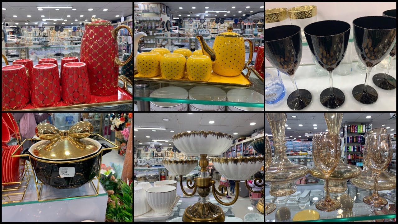 Beautiful crockery collection Latest fancy crockery collection for