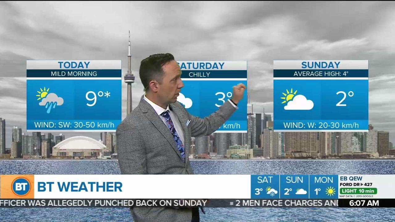 Cooler temperatures expected this weekend - YouTube