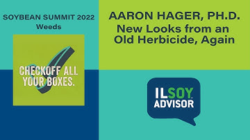 New Looks from an Old Herbicide, Again | Aaron Hager, Ph.D.