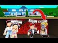 WE MOVED INTO OUR NEW HOUSE and FOUND A SECRET ROOM! *OUR HOUSE IS HAUNTED!* - Roblox - Bloxburg