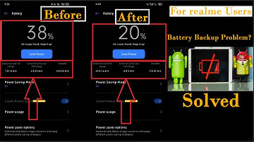 Realme UI Battery Draining Problem Solution 100%।Realme X/XT/X2/ C1/C2/5/5s/5i/6i Battery Draining
