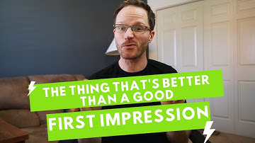 Forget good first impressions - make correct ones.