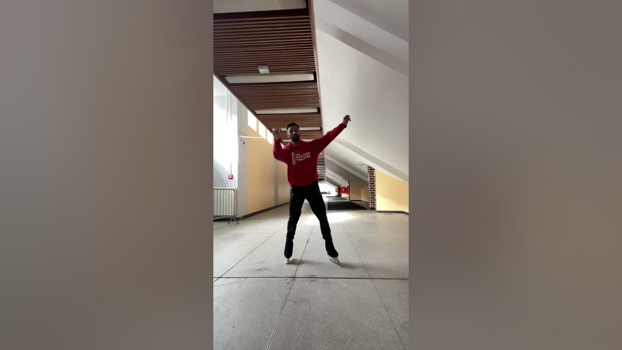 How to jump on inline figure skates in 60 seconds Salchow YouTube