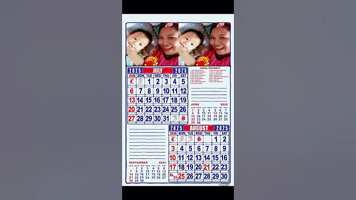 #calendar Template 2025 #2025 #layoutdesign #justechdesigns