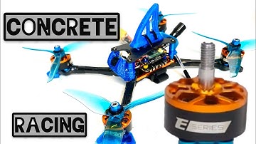 Concrete Racing Quad - Hyperlite 2207.5 E motors - Budget Build for cheap drone racing fun