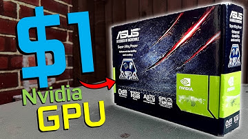 I Bought a $1 "Nvidia" Graphics Card...