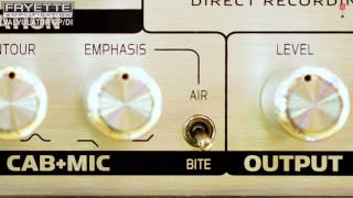Fryette Valvulator GP/DI direct recording amplifier