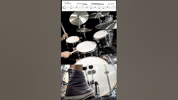 Beginner Drummers: 16th Note Groove | Open Handed #Shorts