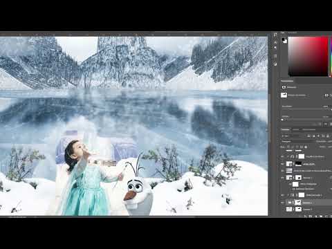 Manipulação capa Frozen