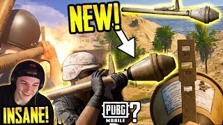 NEW WEAPON in PUBG! PANZERFAUST Rocket Launcher! (Maybe Mobile)