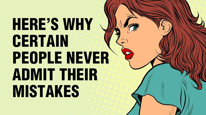 8 Reasons Certain People Never Admit Their Mistakes - DayDayNews