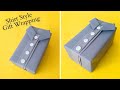 shirt style gift wrapping|| gift packing ideas || gift ideas || gift ideas diy ||how to wrap a gift