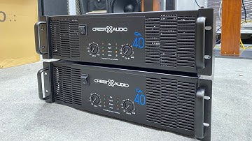 Quá Khủng : Đẩy Crest Audio CA40 quật Sub kép LX TW218 quá khinh khủng. Lh: 0965953233