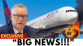 BREAKING! Delta Boeing 767 Bursts Into Flames Midair — Emergency Landing at LAX | Aviation News