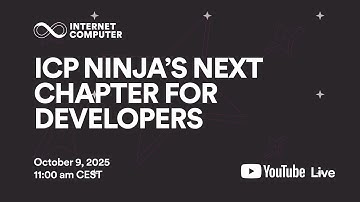 ICP Ninja’s Next Chapter for Developers