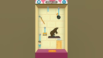 Rescue cut - Level no.191 complete Gameplay walkthrough android iOS #gameplay #gameplay