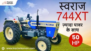Swaraj 744 XT 2023 Model | 50 HP | Tractor Price, Features, full review Video