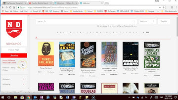 How to login to Libib, change password and place hold