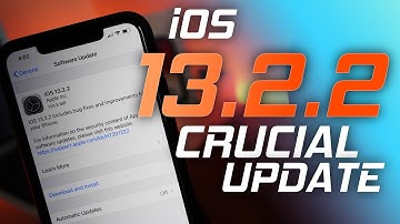 iOS 13.2.2 Released! (CRUCIAL UPDATE!)