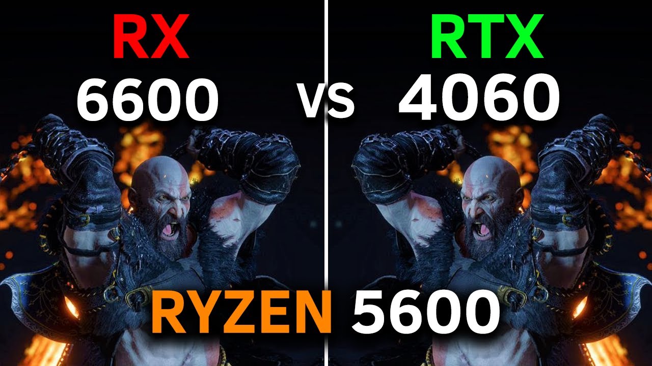 RX 6600 8GB vs RTX 4060 8GB | RYZEN 5 5600 | Test in 16 Games | 2024 ...