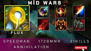 HoN | Mid Wars | Flux | SpeedMan | 1728 MMR screenshot 4