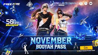 November 2026🔥 Booyah Pass Full Review| Next Month Booyah Pass Free Fire| Free Fire Booyah pass 2026