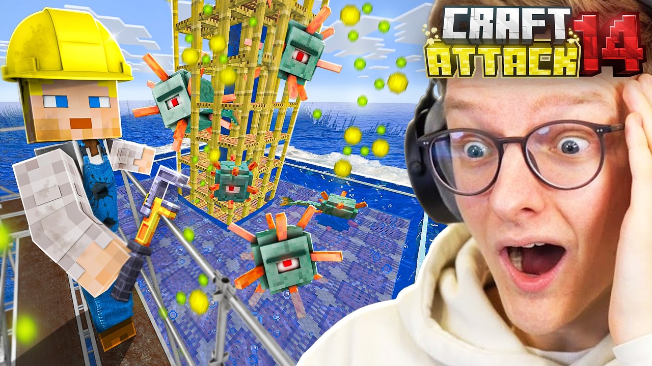 ICH BAUE DIE BESTE XP FARM IN CRAFTATTACK 14!😍