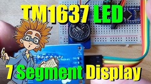 TM1637 Display for Arduino