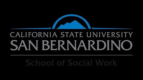 Master of Social Work (2020 CSUSB Graduate Program Expo)